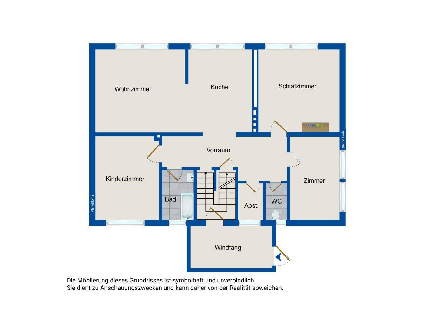 Grundriss Erdgeschoss