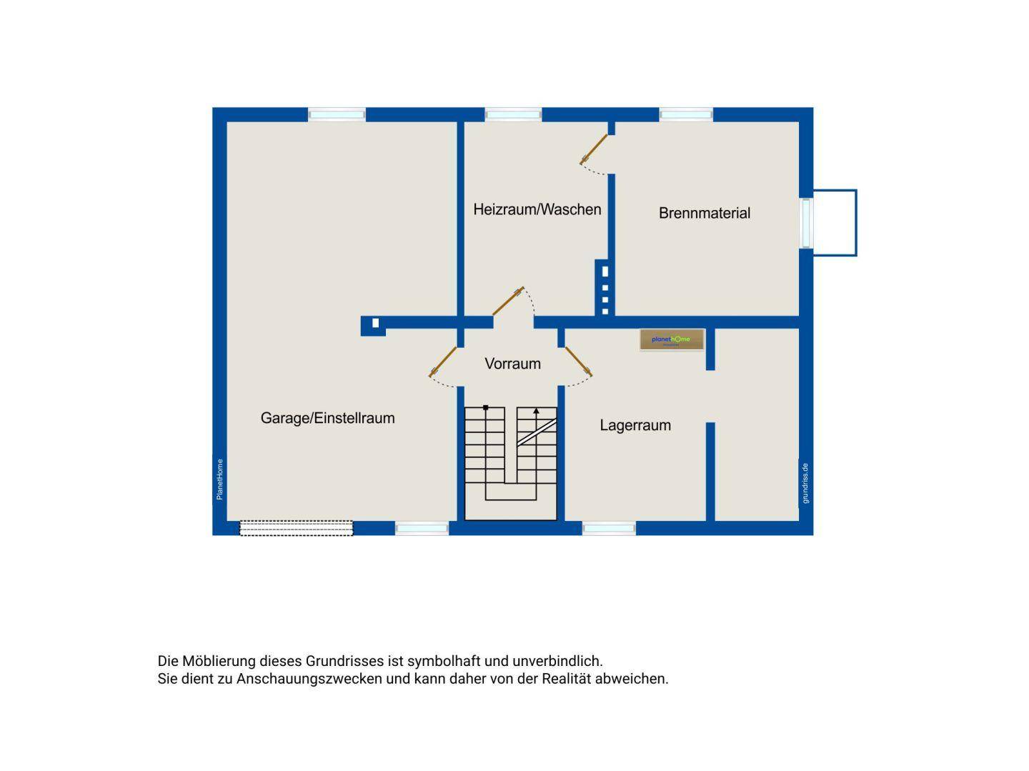 Grundriss Kellergeschoss