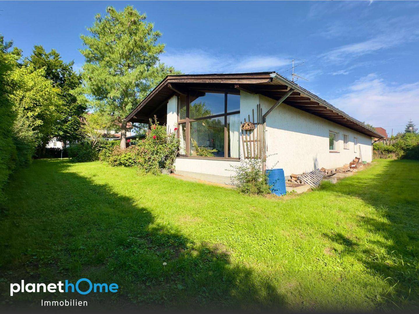 Bungalow mit zwei Wohneinheiten auf rund 1.800 m² großem Grundstück in Ruhelage - Ansicht 4