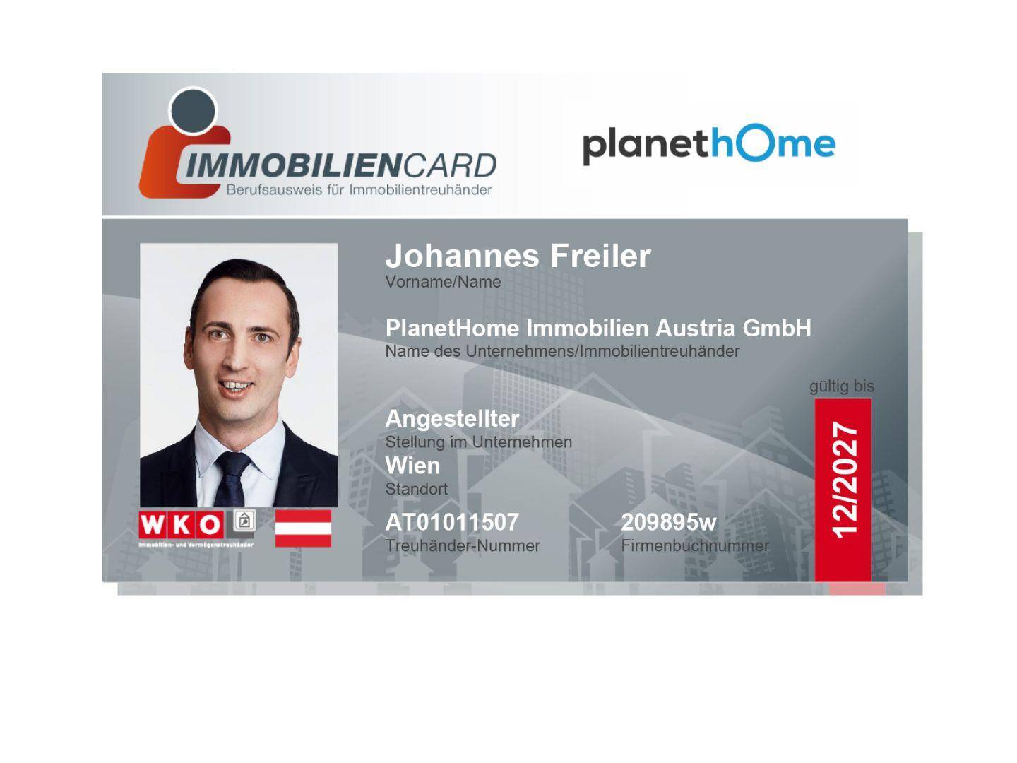 Immobiliencard