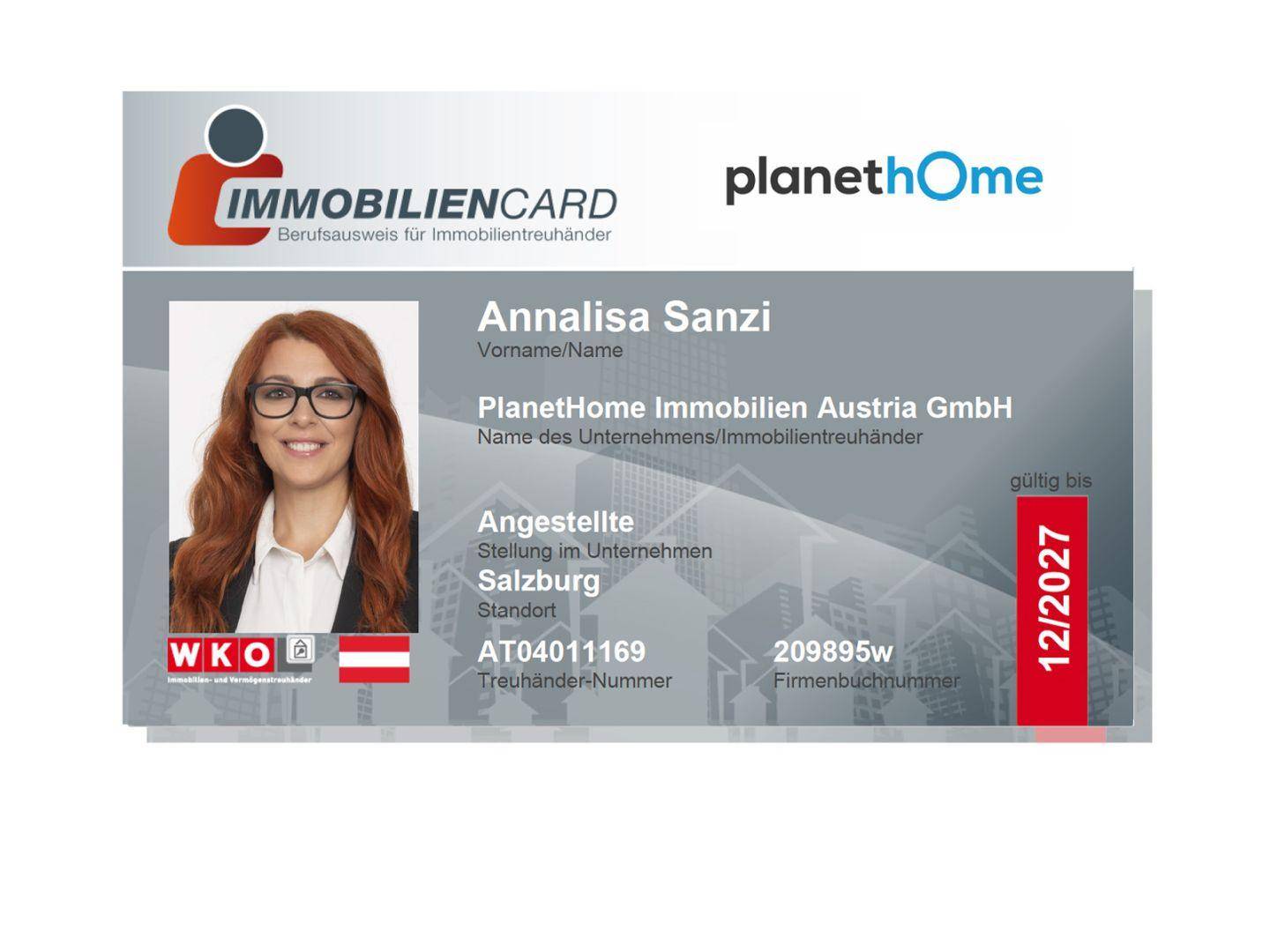 Immobiliencard