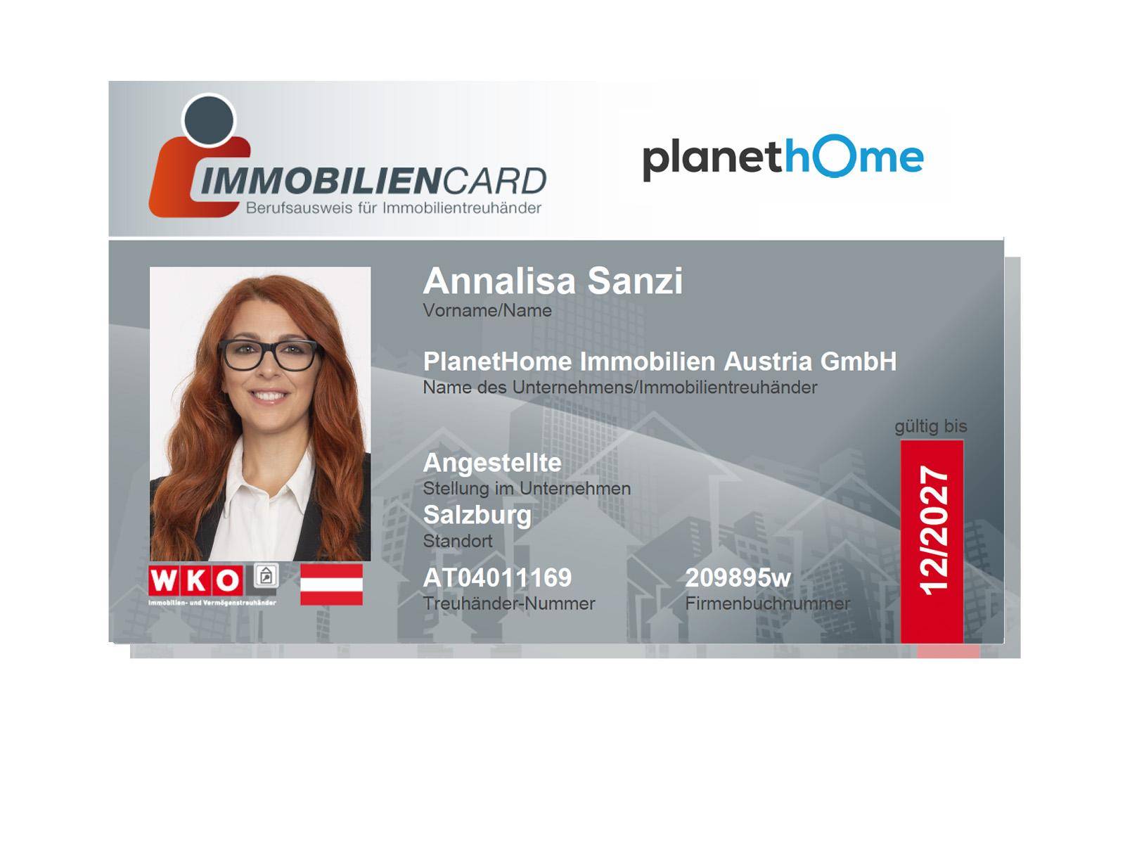 Immobiliencard