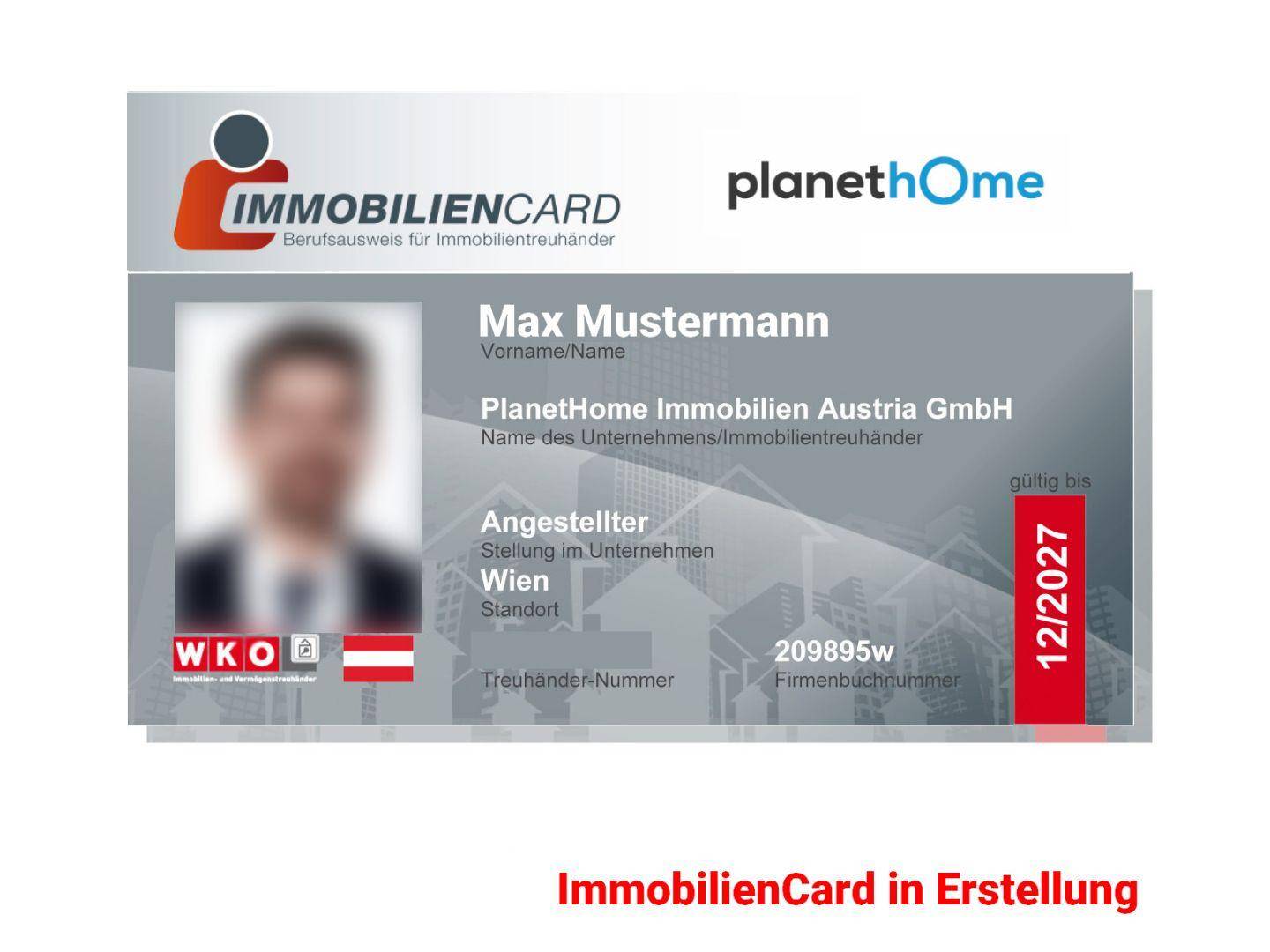 Immobilien Card