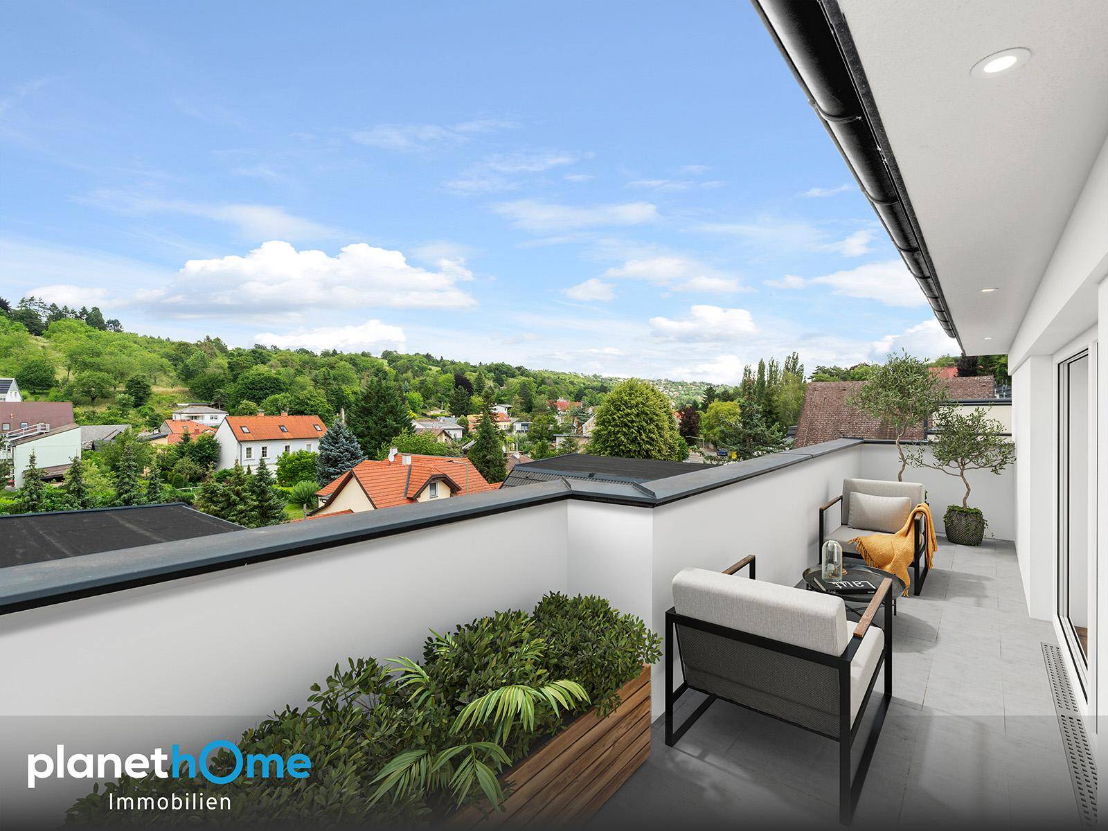 Bestlage Nähe ISTA - Exklusive Dachgeschosswohnung mit zwei Dachterrassen + Luftwärmepumpe - Widok 2