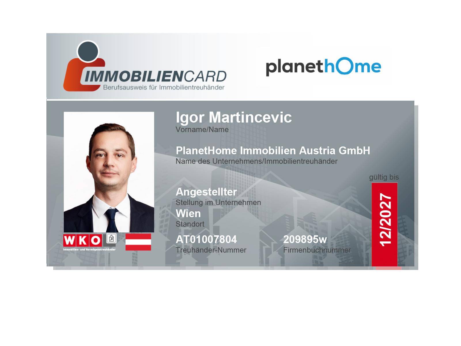 Immobiliencard
