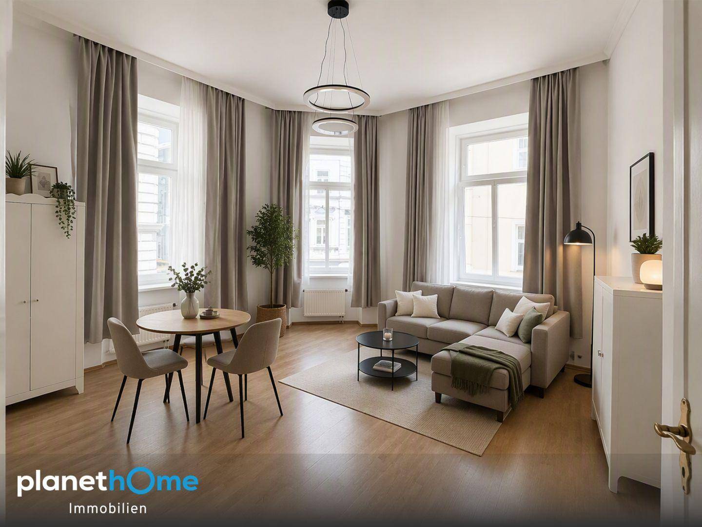 Wohnzimmer Homestaging