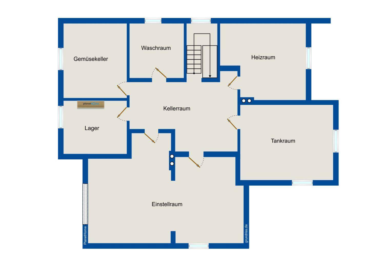 Grundriss Keller
