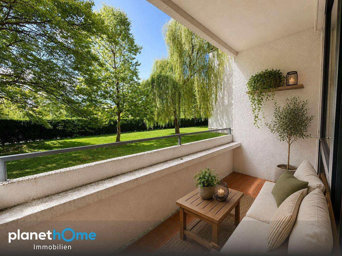 Loggia Virtuelles Staging