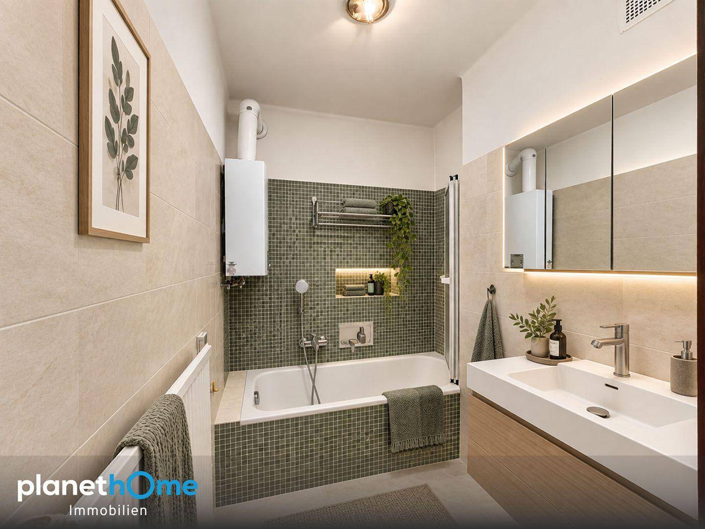 digitales Homestaging Bad