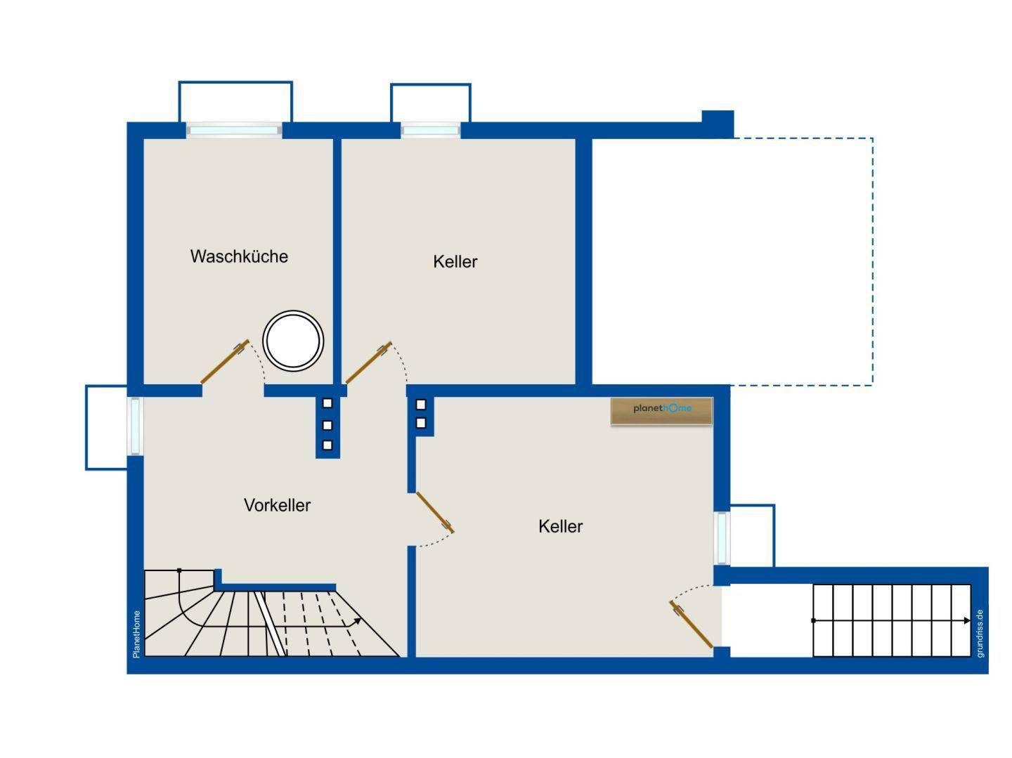 Grundriss Kellergeschoss
