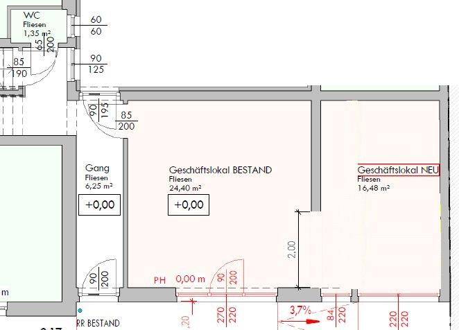 Leonding | Zentrum | Erdgeschoß - Geschäftslokal/ Büro zur Miete - hohe Frequenz - provisionsfrei – pohled 2