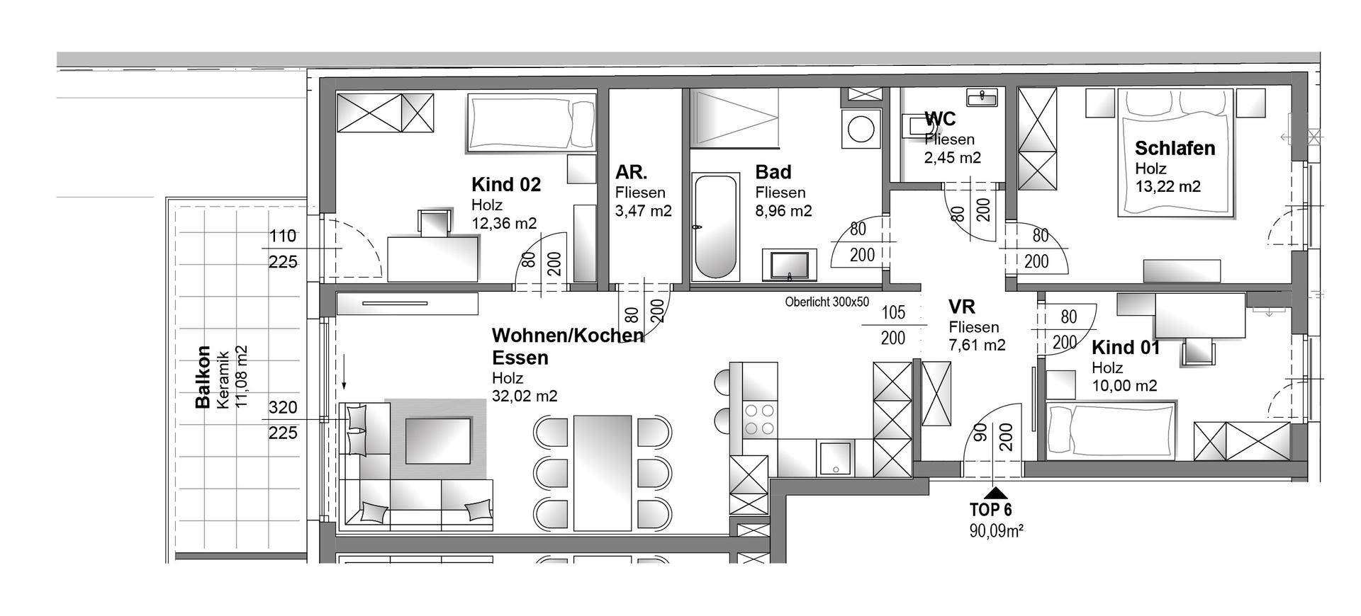 NEU | Moderne 4-ZI-Neubauwohnung in Urfahr mit perfekter Infrastruktur zu verkaufen! - Ansicht 2