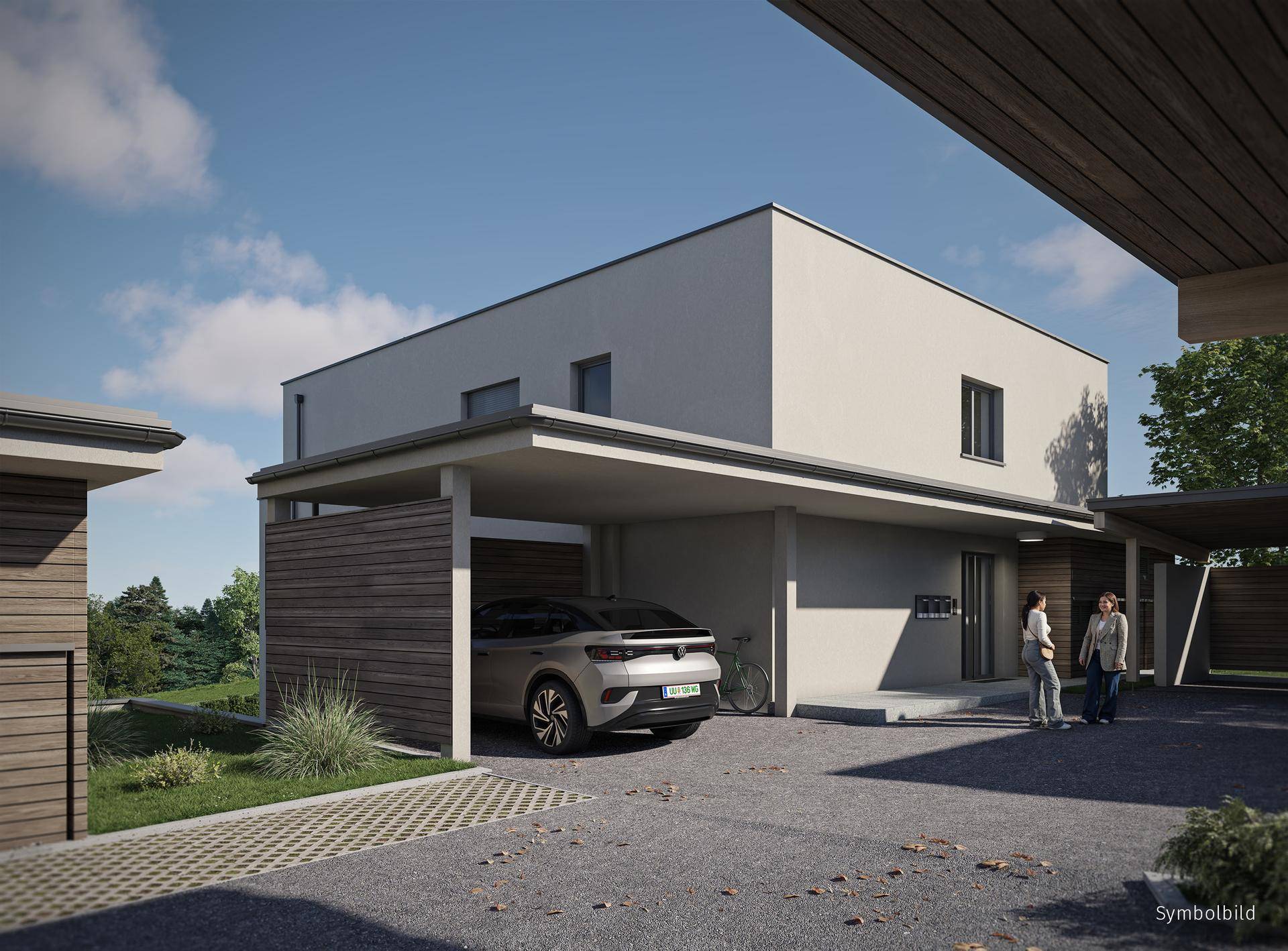 Nur 15 Min. nach Linz - Kirchschlag - traumhafte Gartenwohnung inkl. 2 Carport-Stellplätzen! – pohled 3