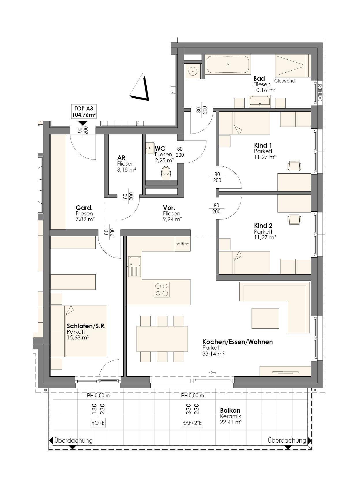 Moderne Neubauwohnung - Sonnig Wohnen über der Nebelgrenze - jetzt informieren! - Ansicht 2