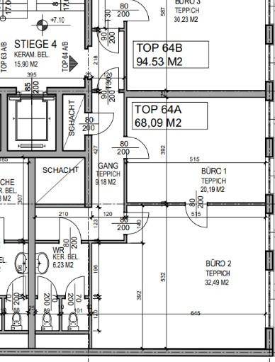 Plan Stiege 4 2.OG T