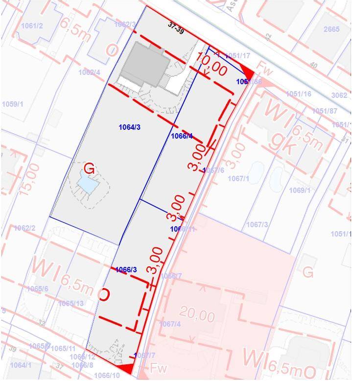 Plan Grundstück 1064