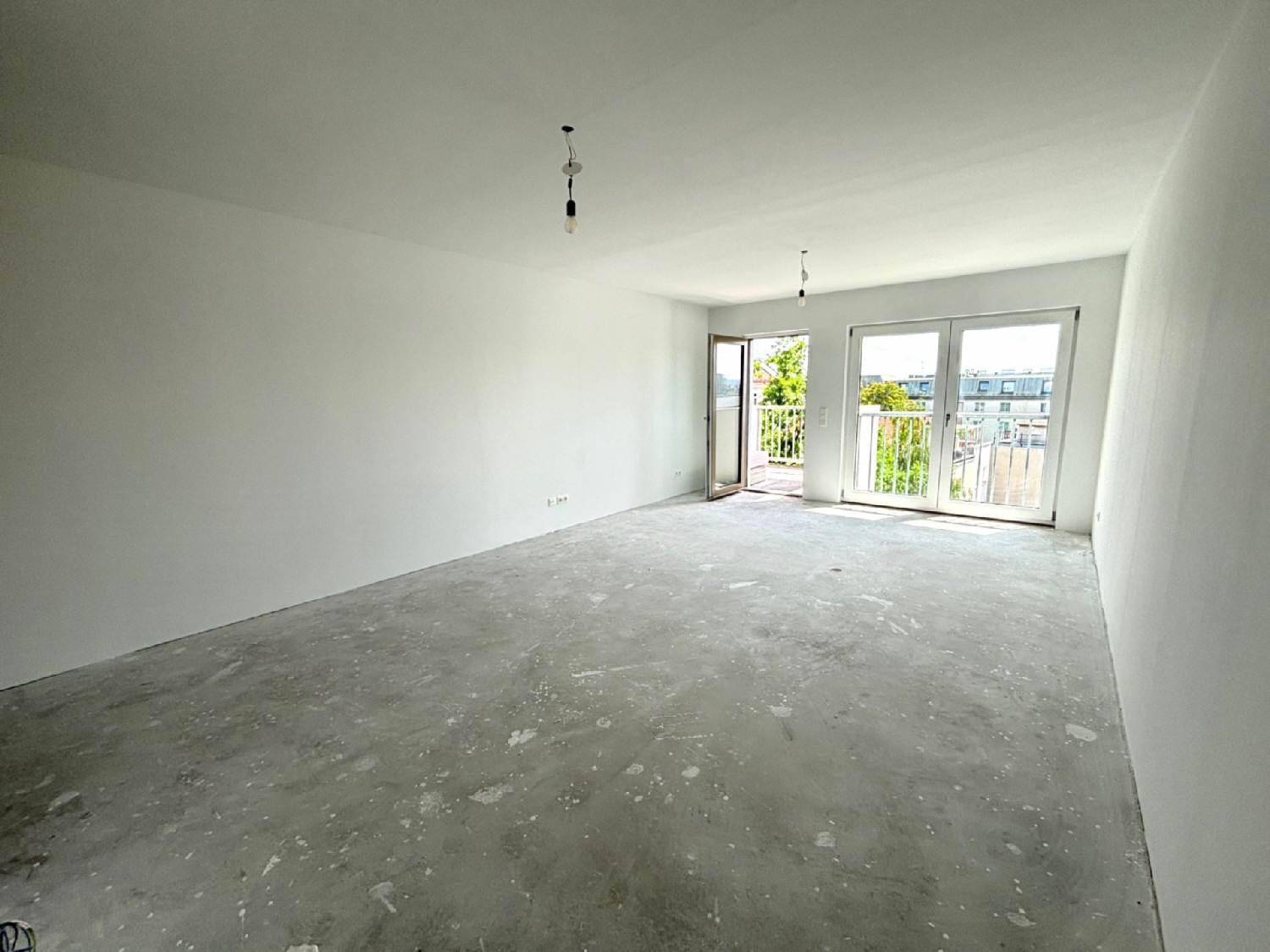 Wohnküche Blick Terr