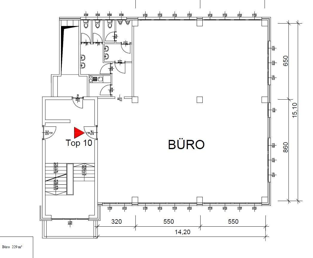 Plan Büro Top 10 229