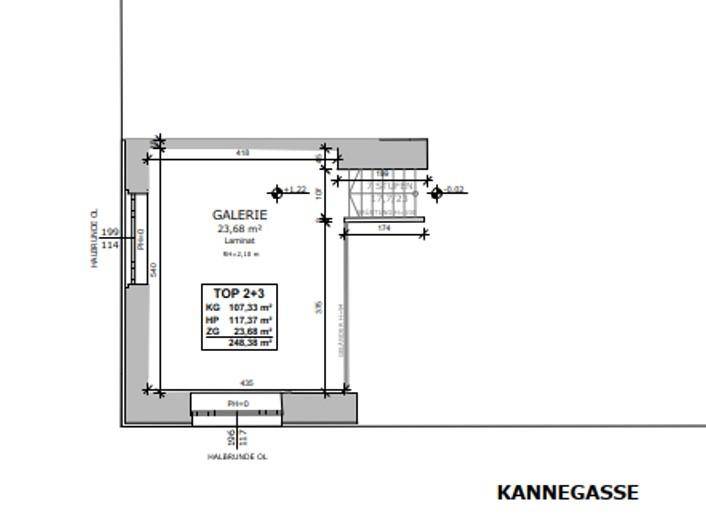 Plan Galerie Top 2+3