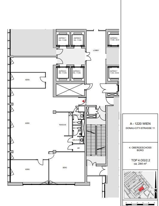 Plan 4.OG 2.2 .244m²