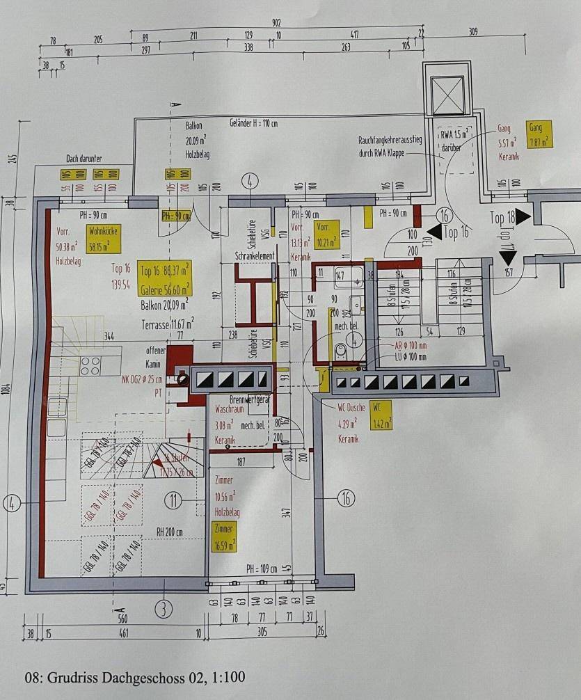 Plan 1. Ebene