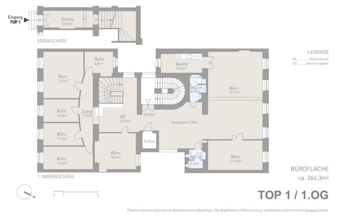 Plan 1.OG Top 1
