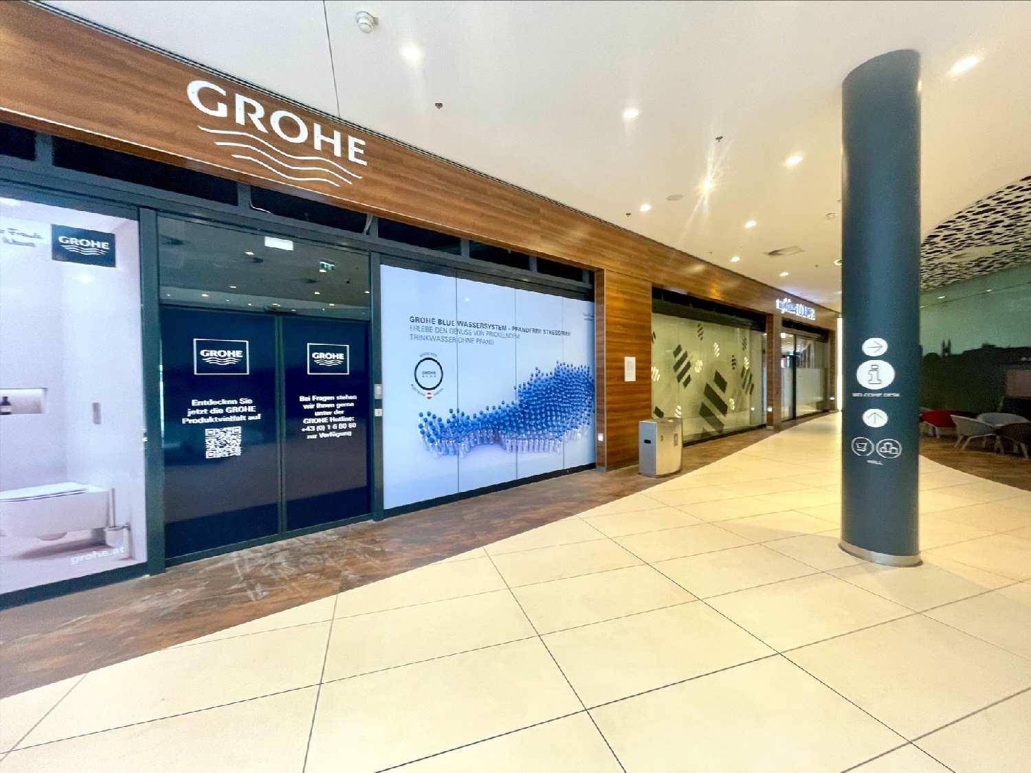 Geschäftslokal im Twin Tower am Wienerberg zu mieten - ehem. ’Grohe’ Showroom - Widok 2