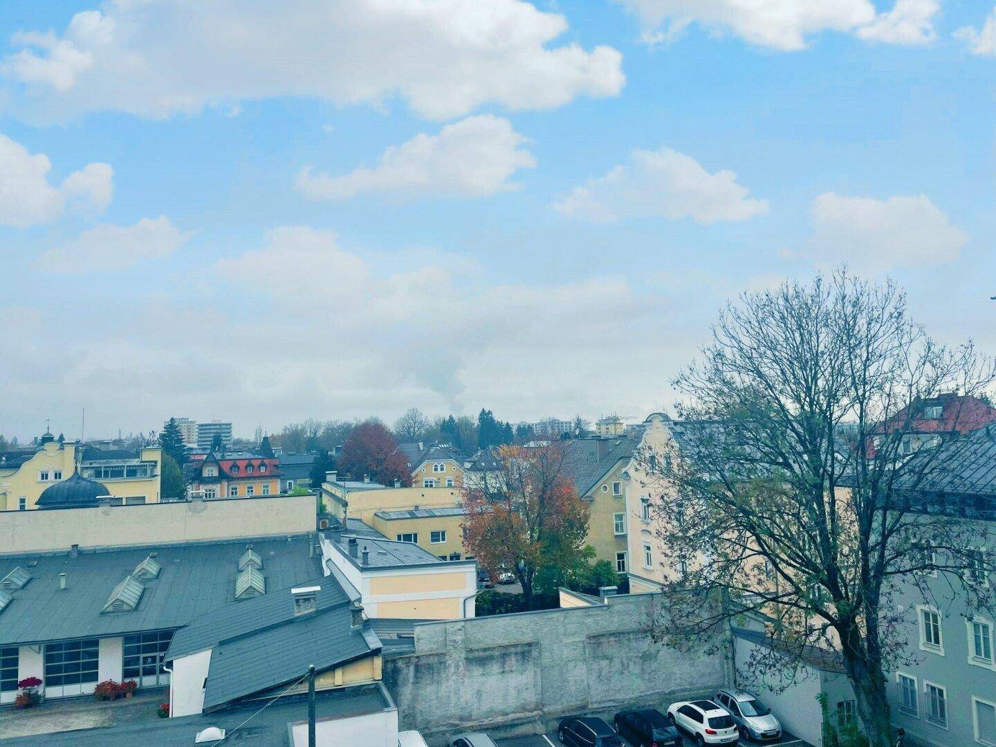 Blick von Terrasse Richtung Westen