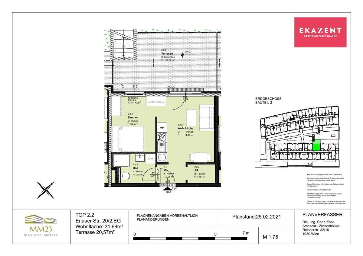 MM23 Wohnungspläne_Stg.2 Top 2
