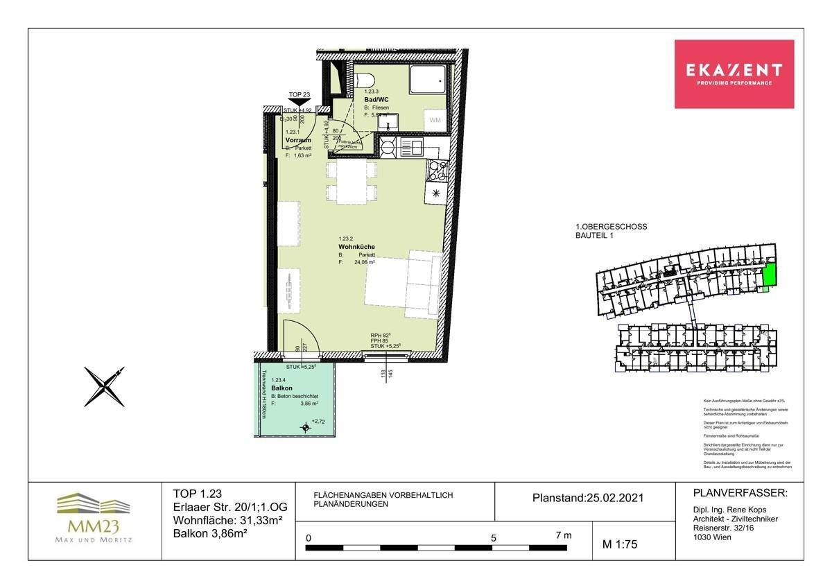 MM23 Wohnungspläne_Stg.1 Top 23