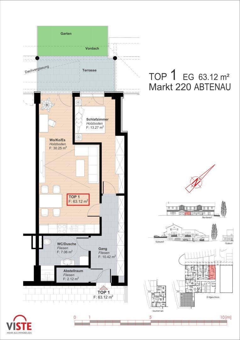 Top 1 - Grundrissplan