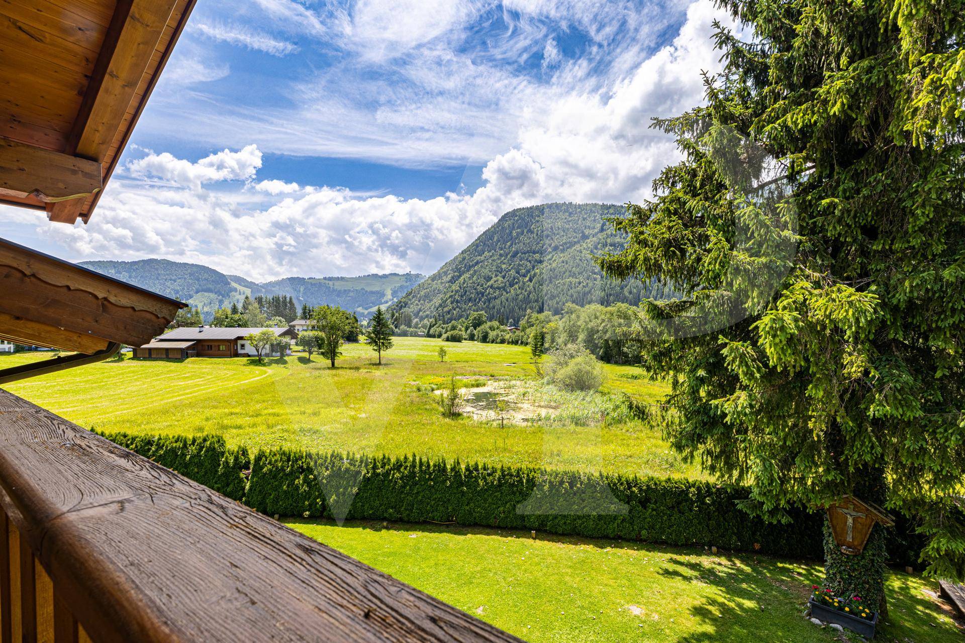 Ausblick zur Buchensteinwand