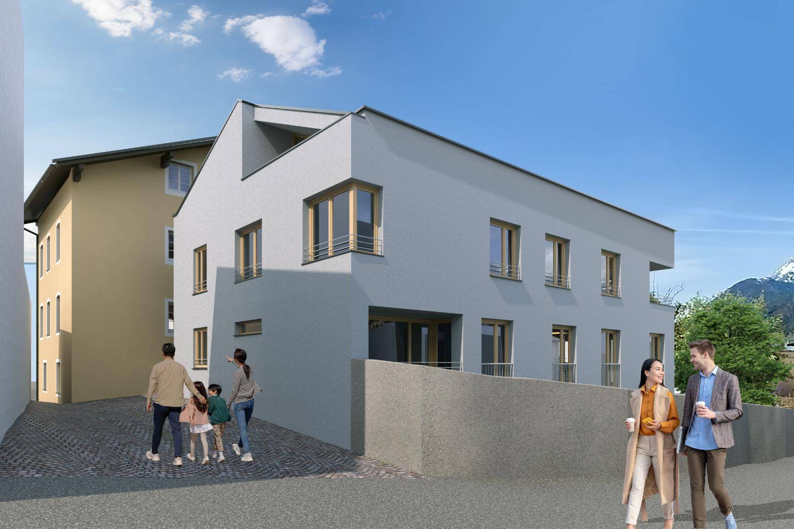 Exklusive 3-Zimmer-Stadtwohnung im 2. Obergeschoss - Top 5 - Neubauprojekt im Herzen von Schwaz – pohled 5