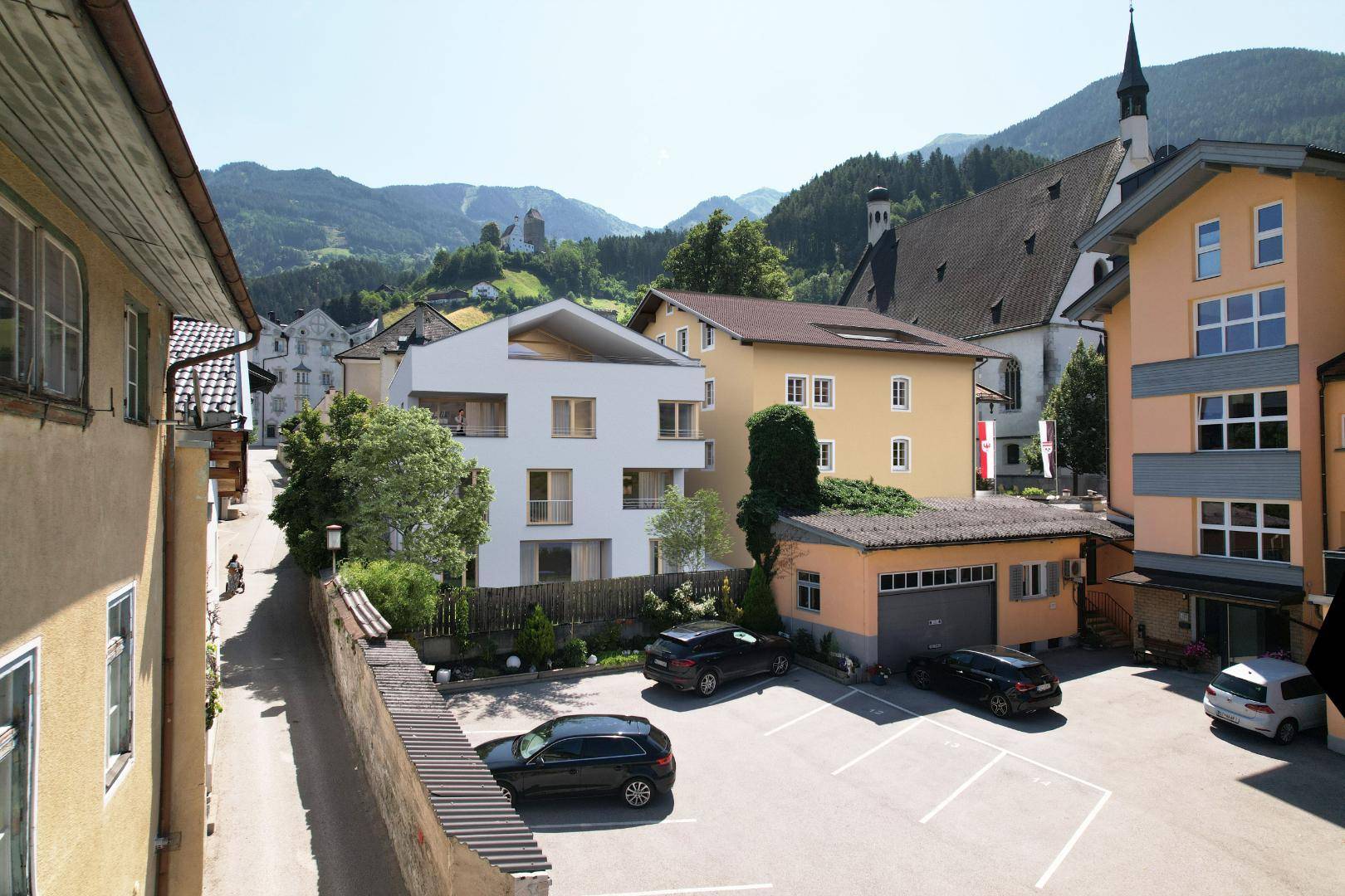 Exklusive 3-Zimmer-Stadtwohnung im 1. Obergeschoss - Top 3 - Neubauprojekt im Herzen von Schwaz - Ansicht 4
