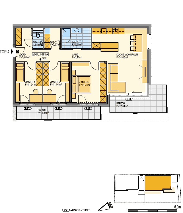 Wohnung – Schwaz - Ansicht 2