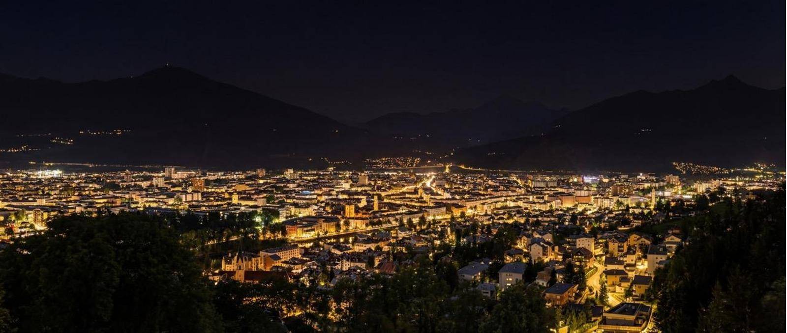 Blick über Innsbruck