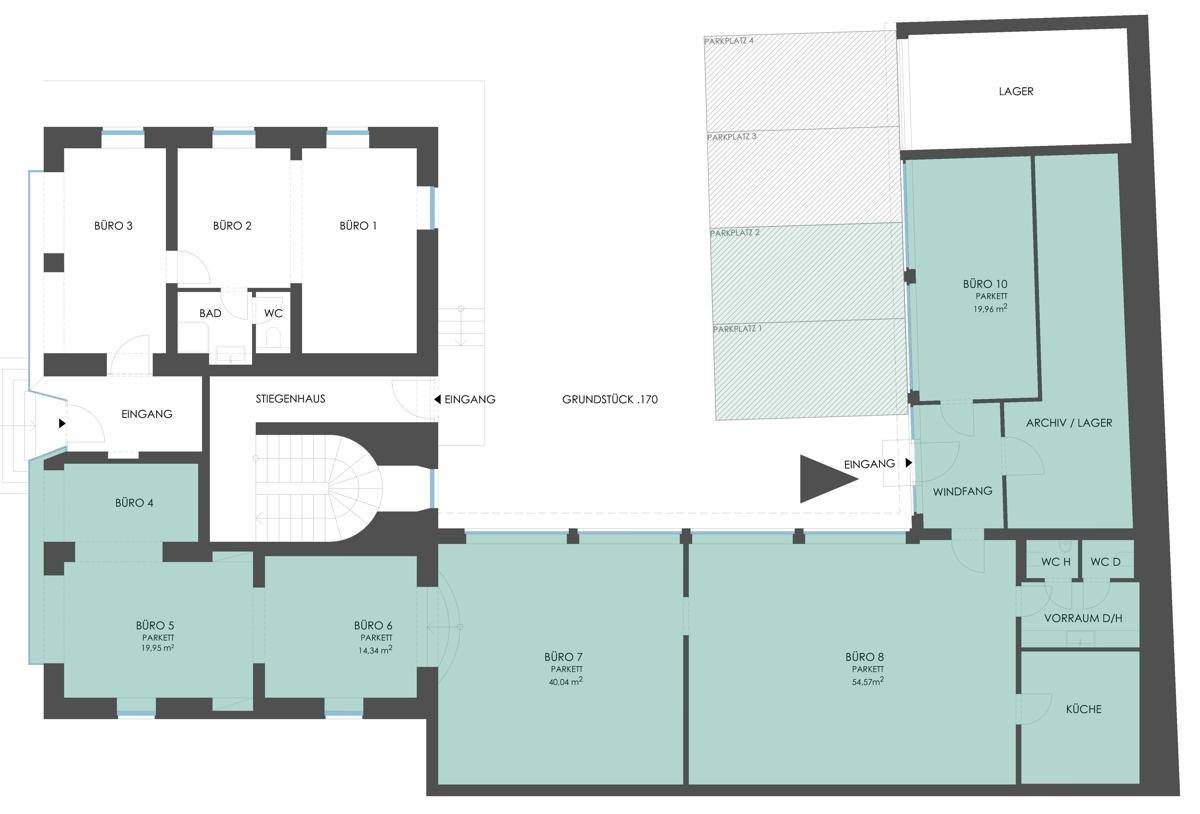 hoelzl hubner immobilien buero im erdgeschoss salzburg maxglan