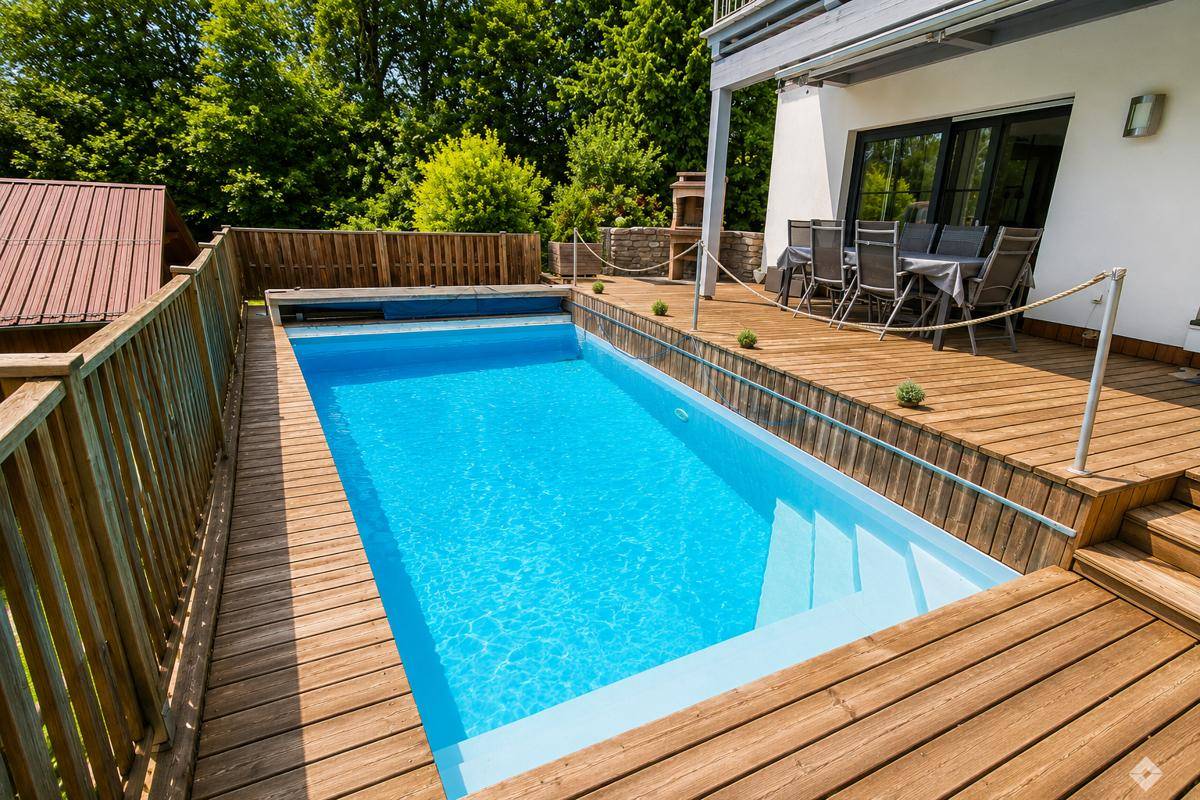 Wohnen mit Pool und moderner Haustechnik - Mehr