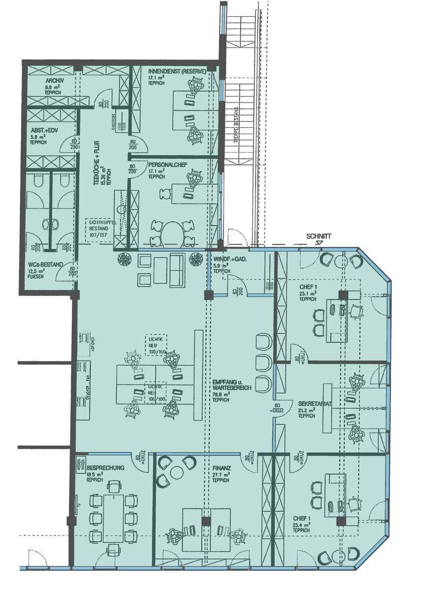 hoelzl hubner immobilien modernes buero in halleiner zentrallage