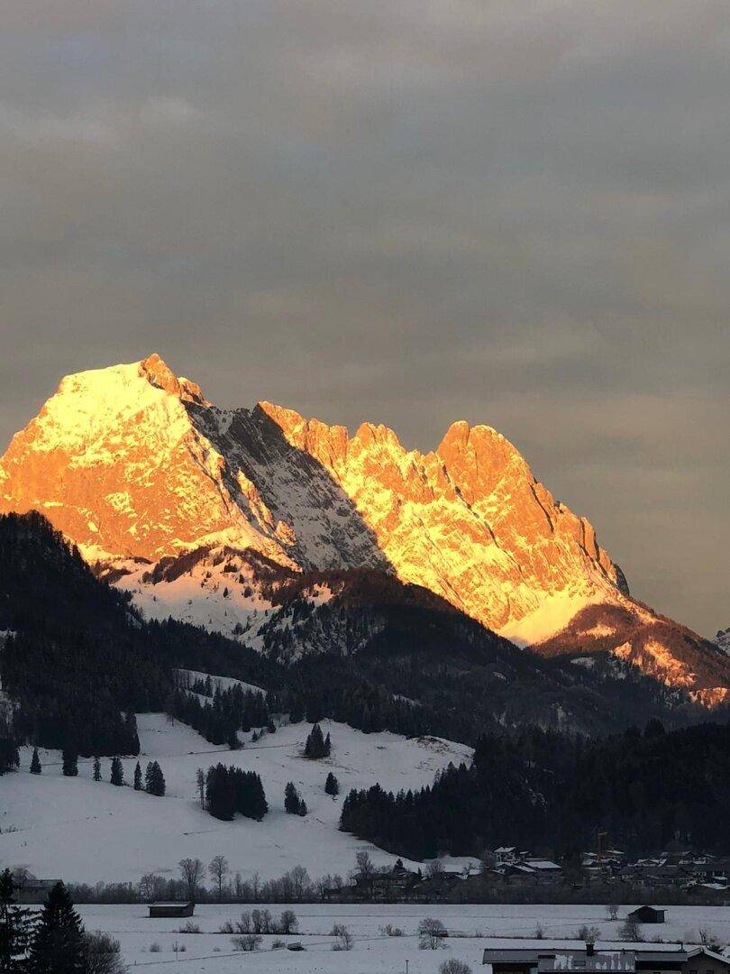 Blick vom Balkon