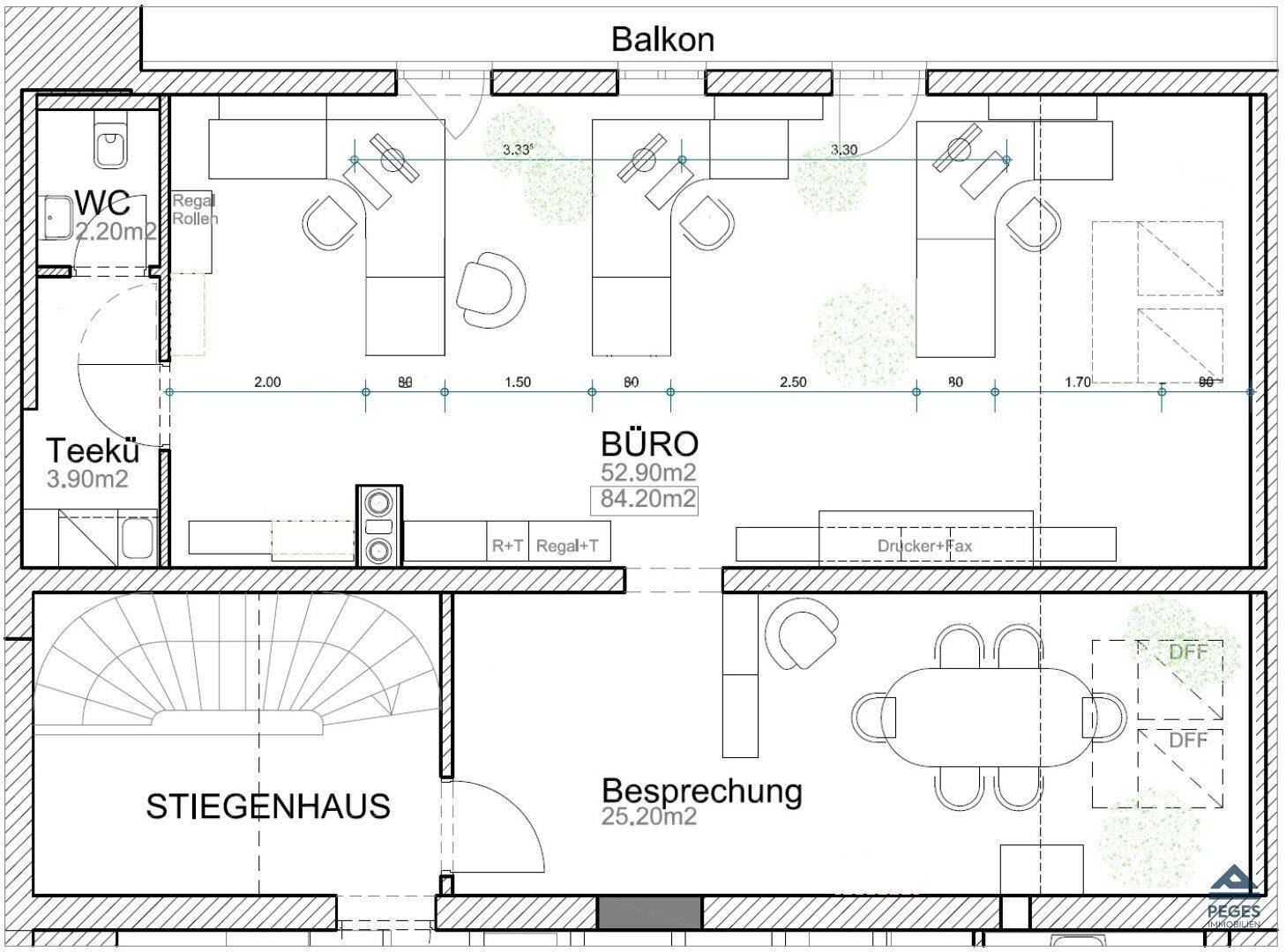 ANIF: Büro-Räumlichkeit im Süden von Salzburg - Ansicht 6