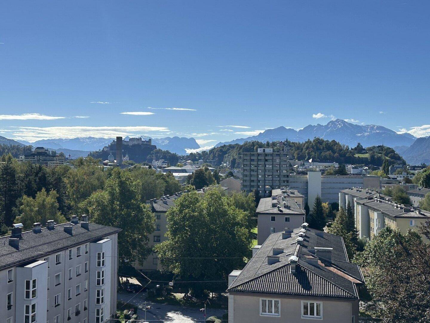 Aussicht Festung Hohensalzburg