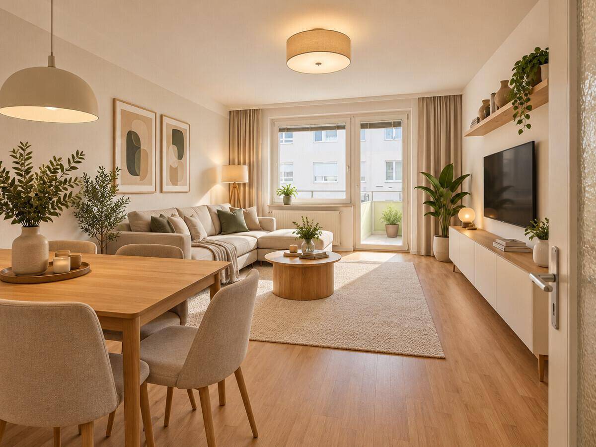 Visualisierung Wohnzimmer