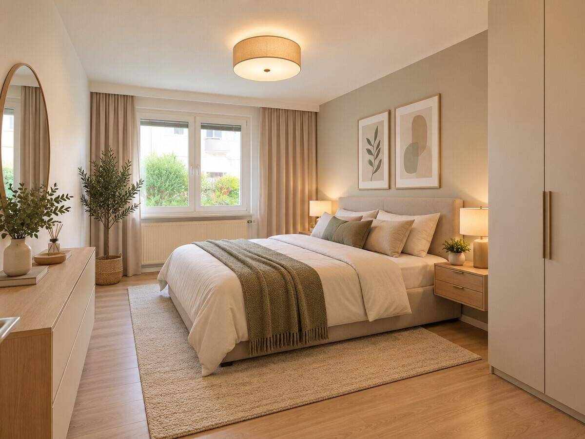 Visualisierung Schlafzimmer
