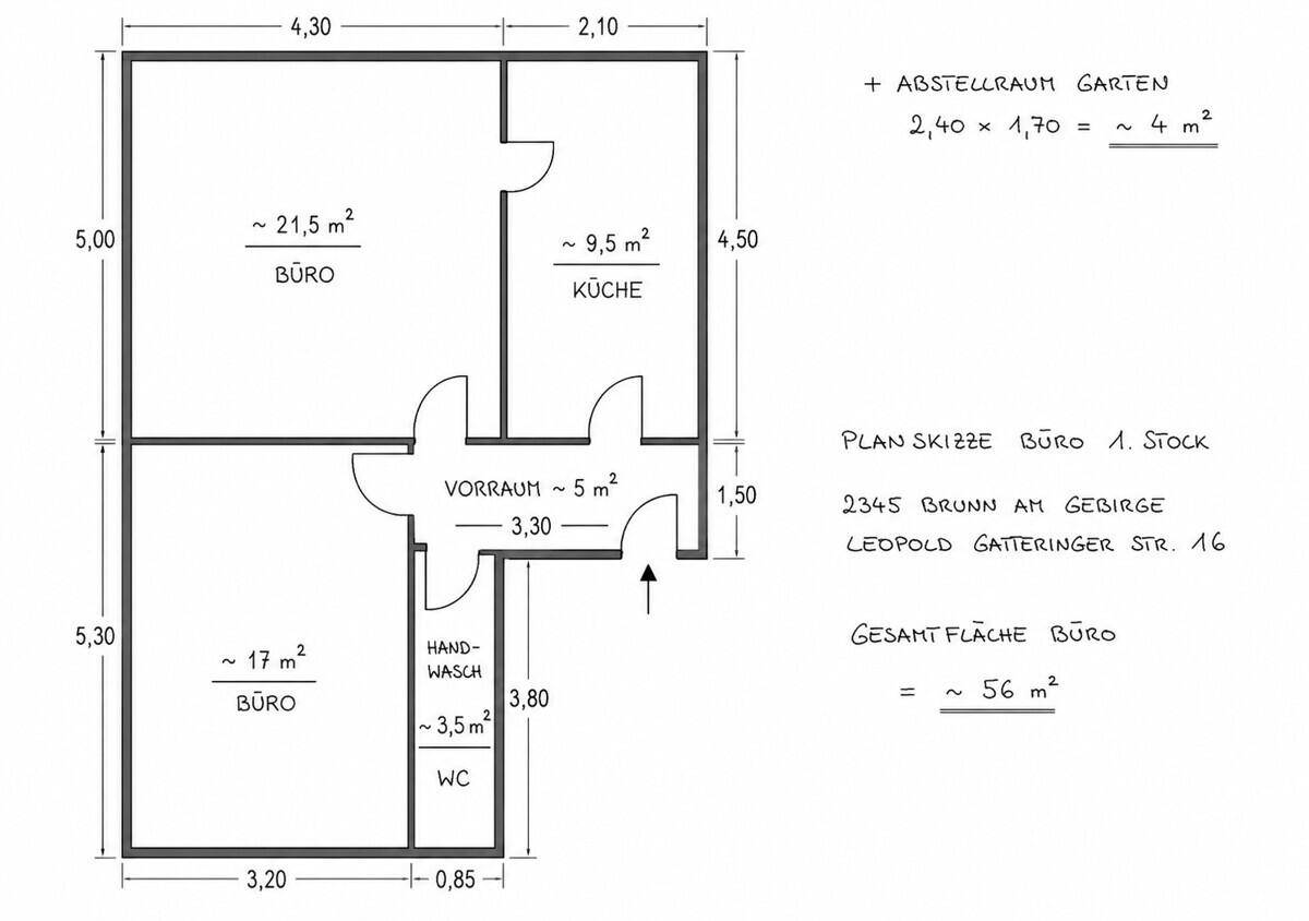 Grundrissplan