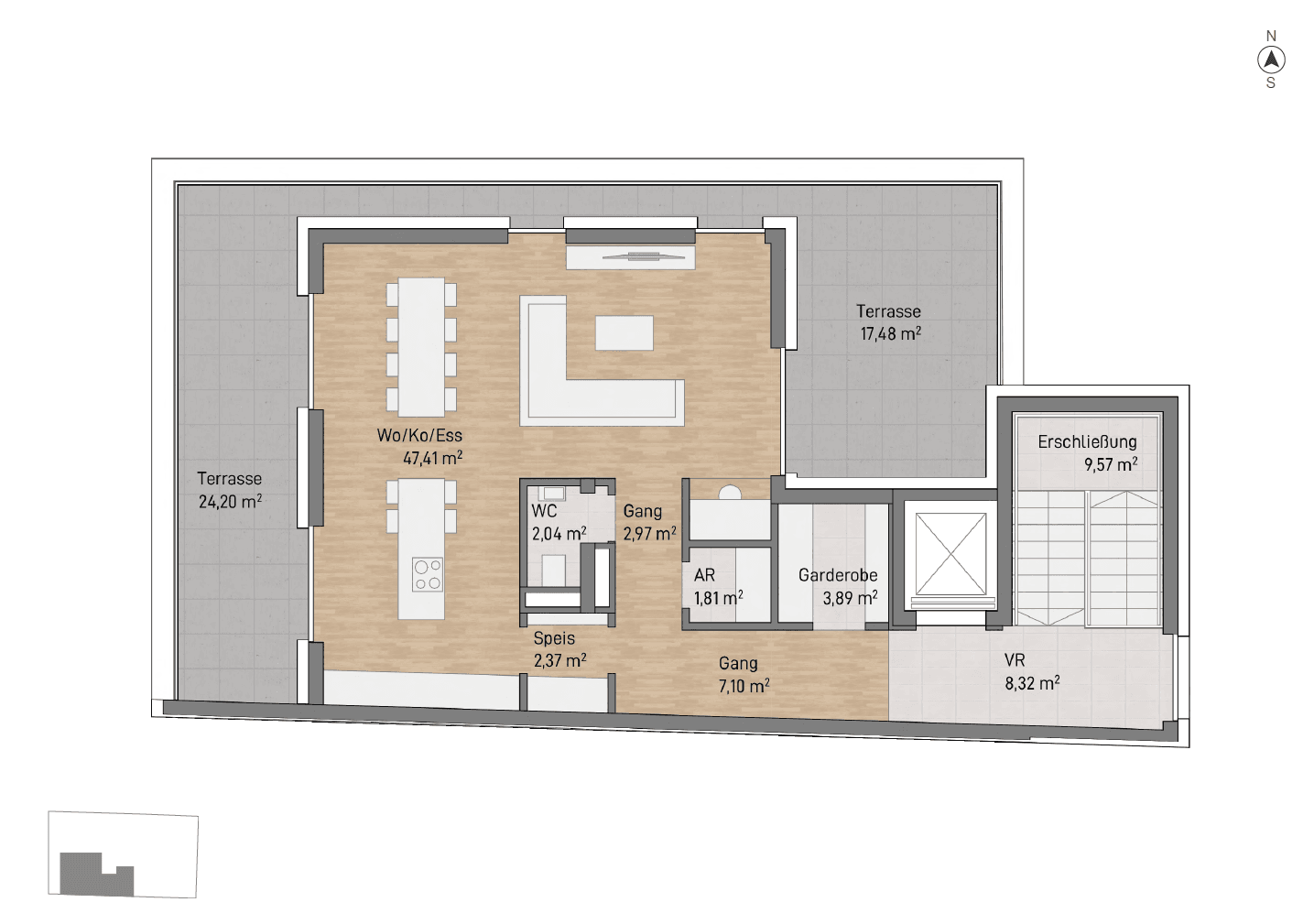 Grundriss 5.OG