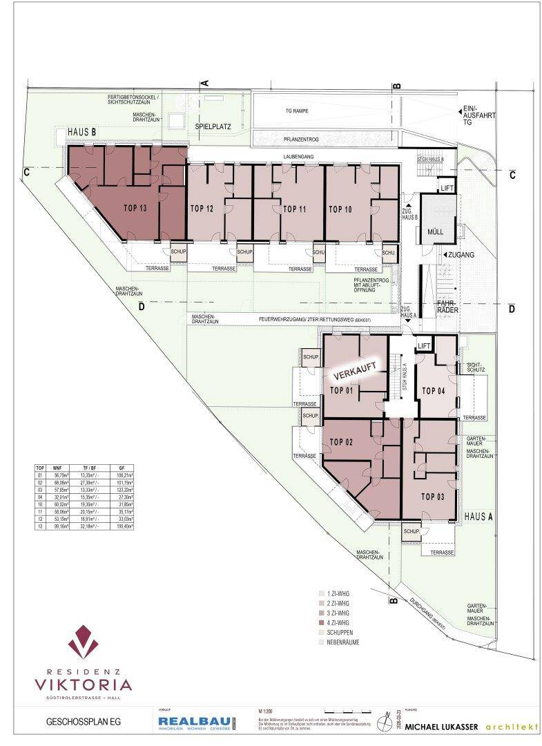 2-Zimmer-Wohnung, Top 11, EG, Hall in Tirol - Widok 4