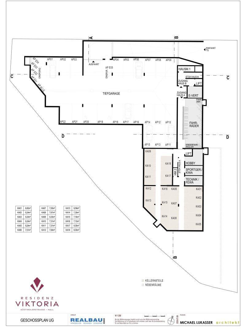 2-Zimmer-Wohnung, Top 14, 1.OG, Hall in Tirol – pohled 4
