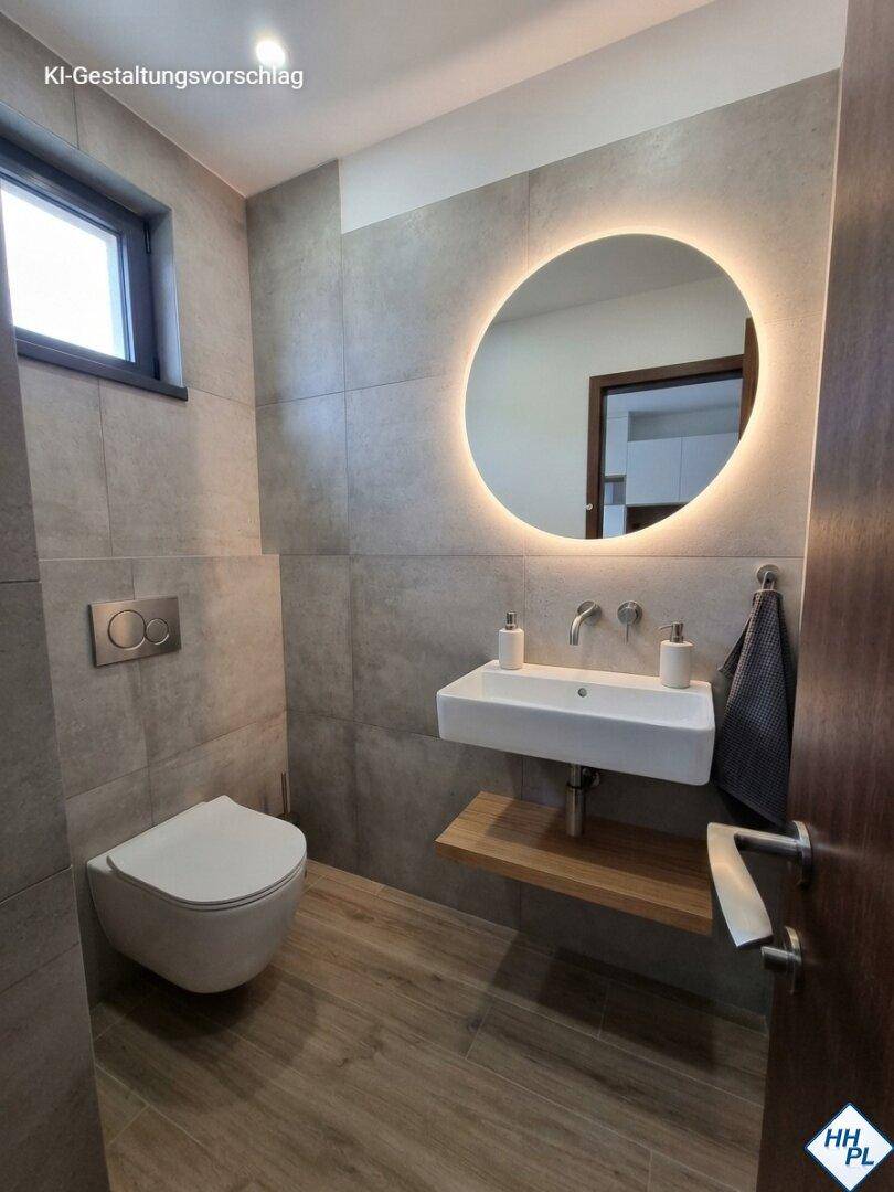WC im Erdgeschoß