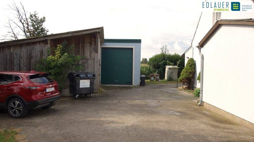 Garage außen